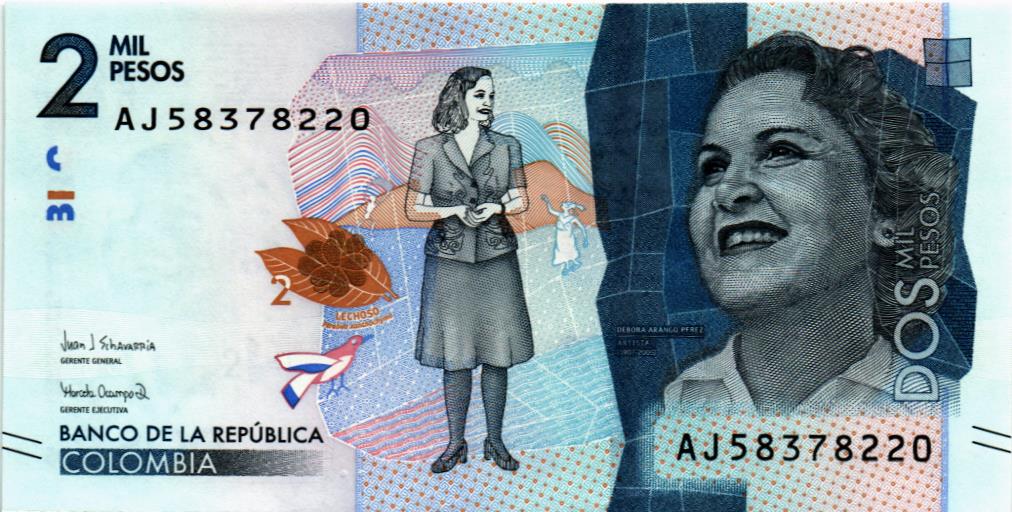 КОЛУМБИЯ 2000 ПЕСО
