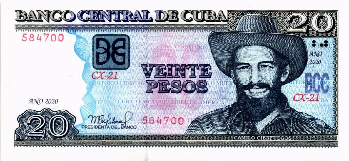 КУБА 20 ПЕСО