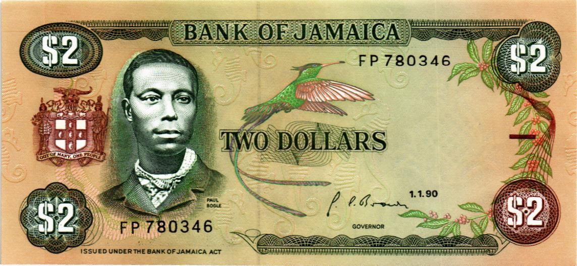 ЯМАЙКА 2 ДОЛЛАРА