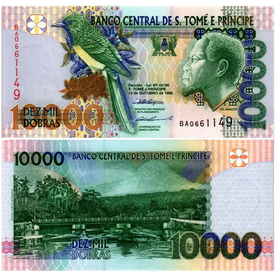 САН-ТОМЕ И ПРИНСИПИ НАБОР 5000-10000-20000-50000-100000 ДОБР мини 6