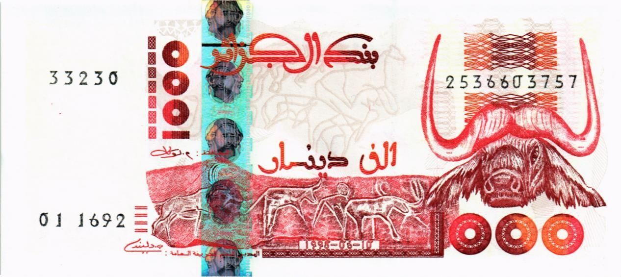 АЛЖИР 1000 ДИНАР мини 1