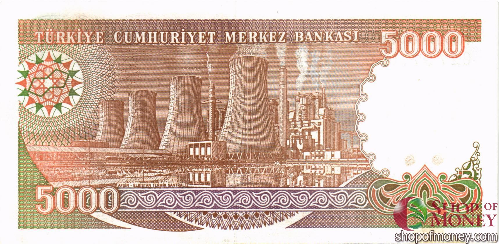 ТУРЦИЯ 5000 ЛИР мини 2