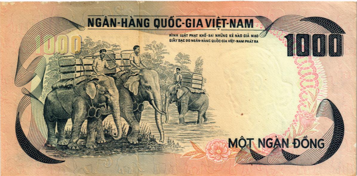 ЮЖНЫЙ ВЬЕТНАМ 1000 ДОНГ мини 2