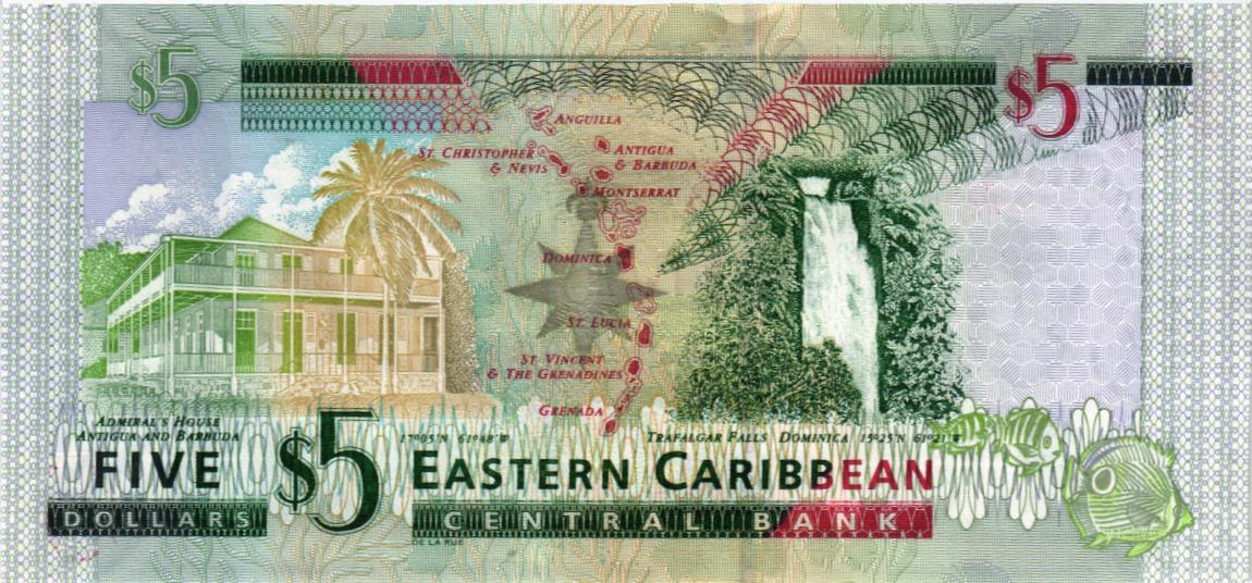 ВОСТОЧНЫЕ КАРИБЫ 5 ДОЛЛАРОВ мини 2