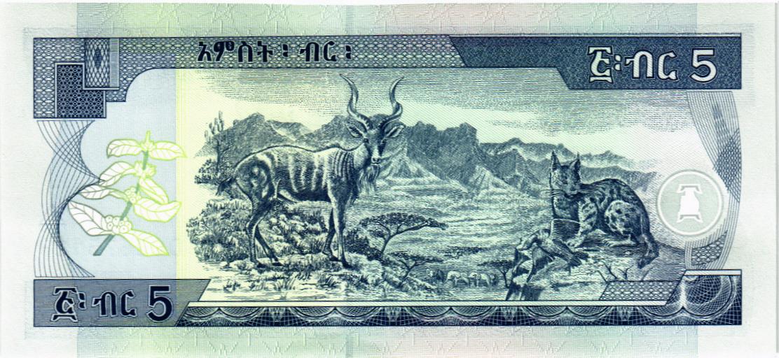 ЭФИОПИЯ 5 БЫР мини 2