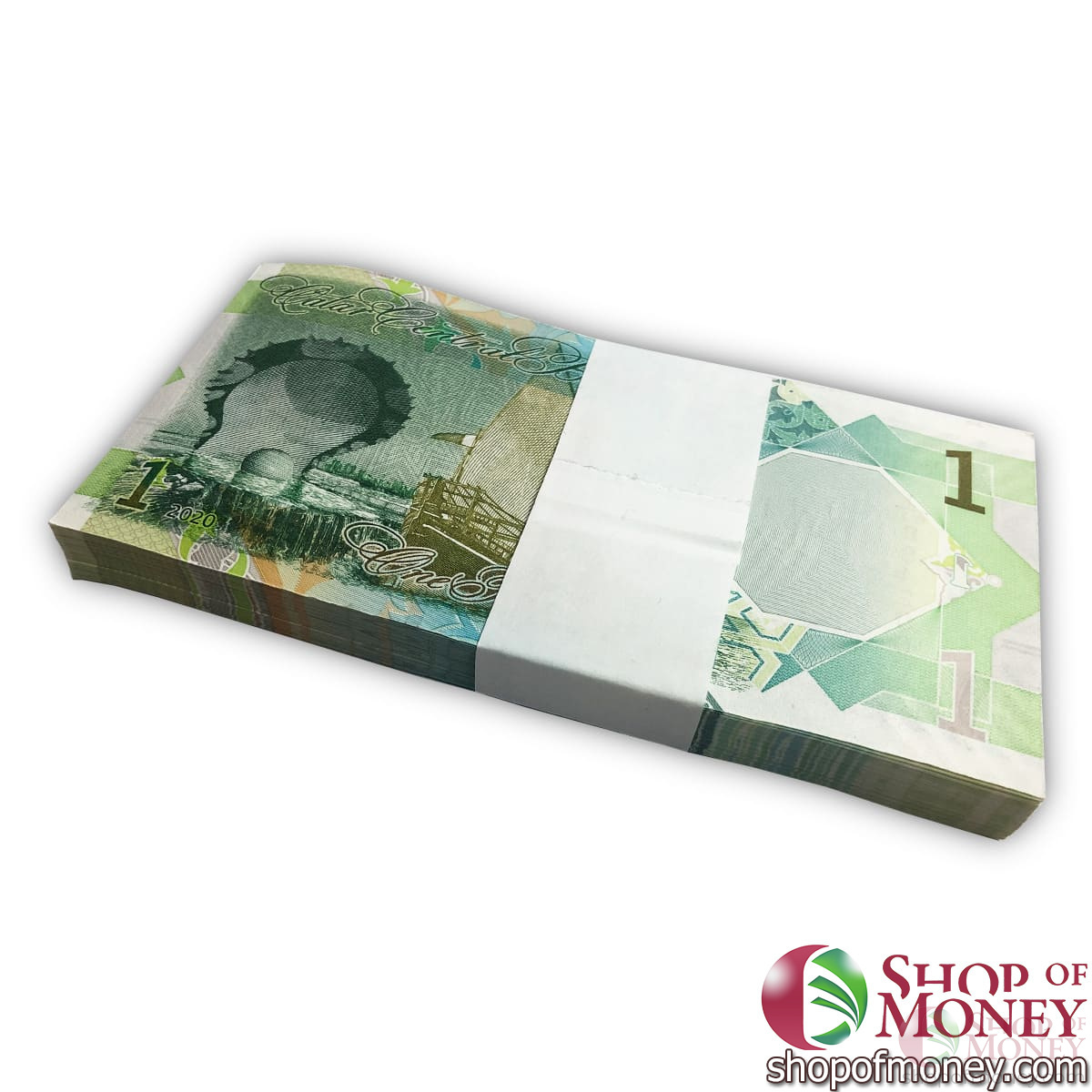 КАТАР 1 РИАЛ (100 БАНКНОТ) мини 2