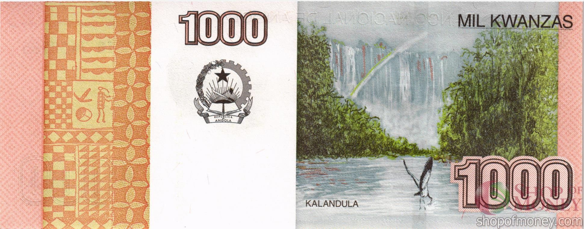 АНГОЛА 1000 КВАНЗА мини 2