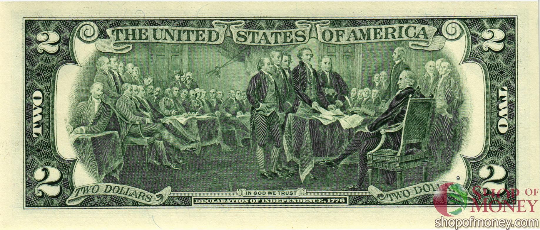 США 2 ДОЛЛАРА (G-Чикаго) мини 2