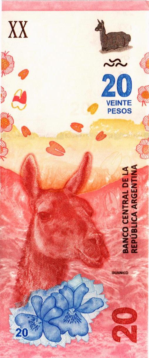 АРГЕНТИНА 20 ПЕСО