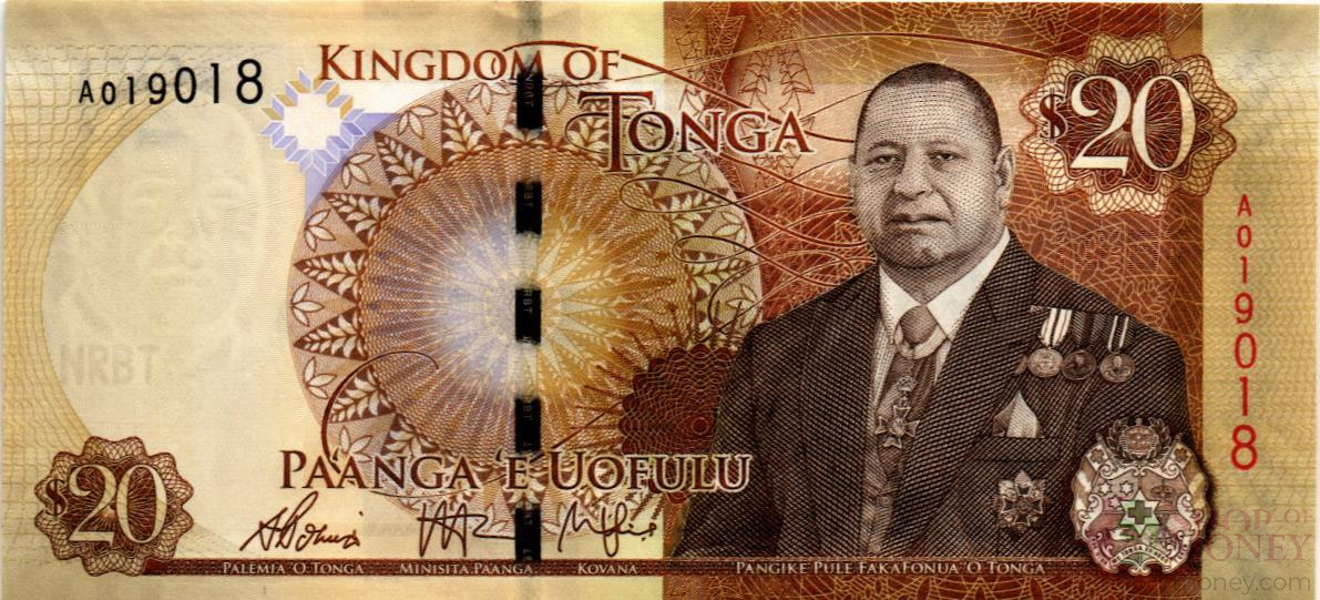 ТОНГА 20 ПААНГА мини 1