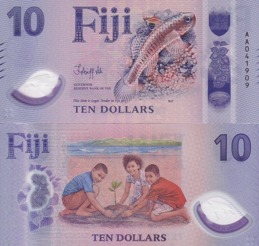 ФИДЖИ НАБОР 5 10 20 50 100 ДОЛЛАРОВ мини 4