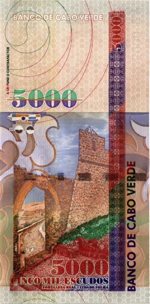 КАБО-ВЕРДЕ 5000 ЭСКУДО мини 2