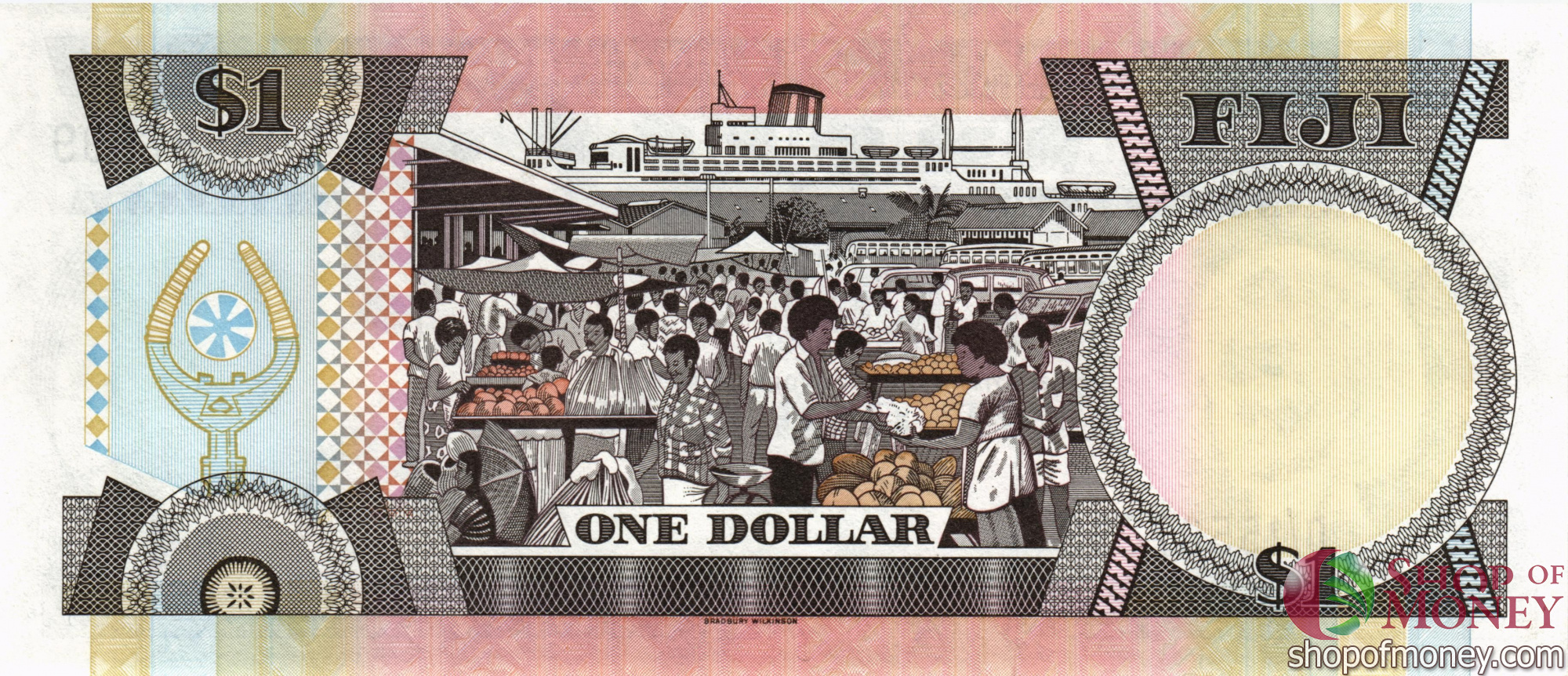 ФИДЖИ 1 ДОЛЛАР мини 2