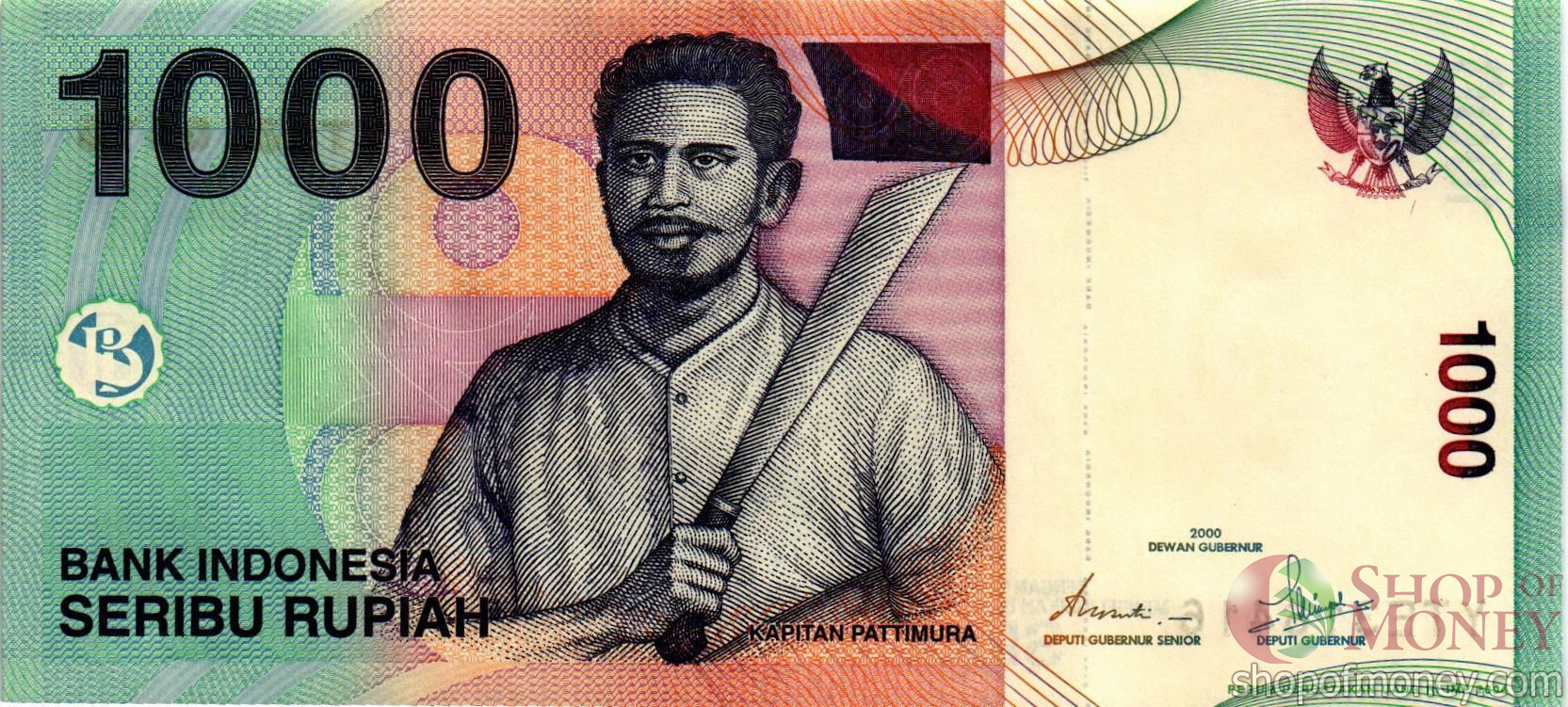 ИНДОНЕЗИЯ 1000 РУПИЙ мини 1