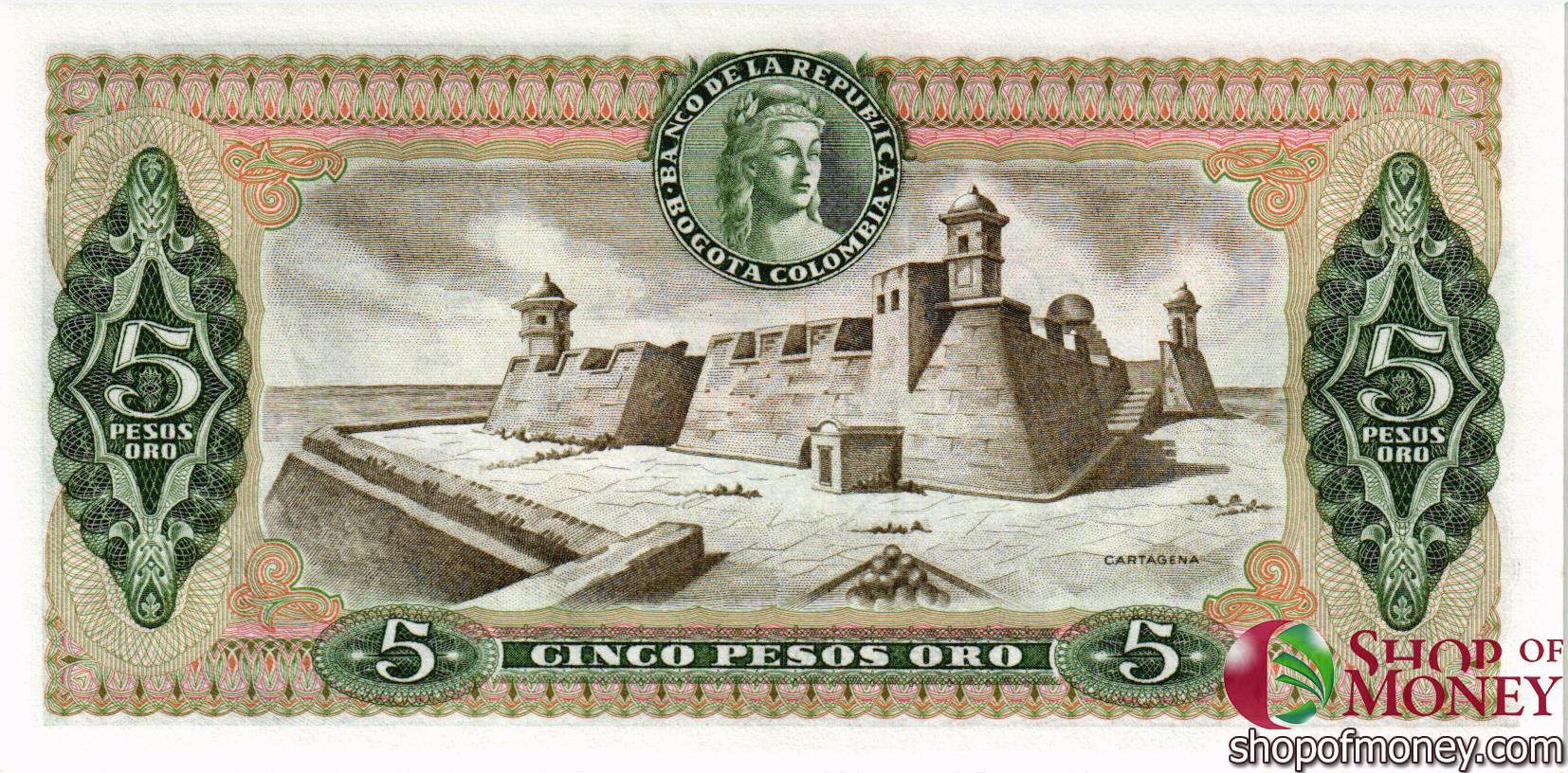 КОЛУМБИЯ 5 ПЕСО (01.04.1979) мини 2