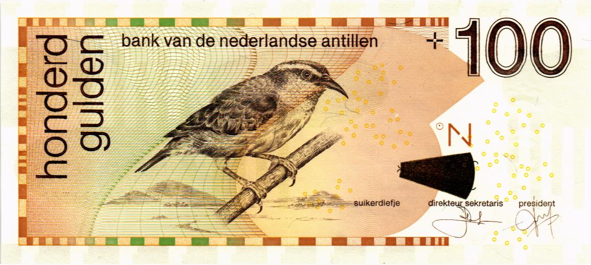 НИДЕРЛАНДСКИЕ АНТИЛЬСКИЕ ОСТРОВА 100 ГУЛЬДЕНОВ