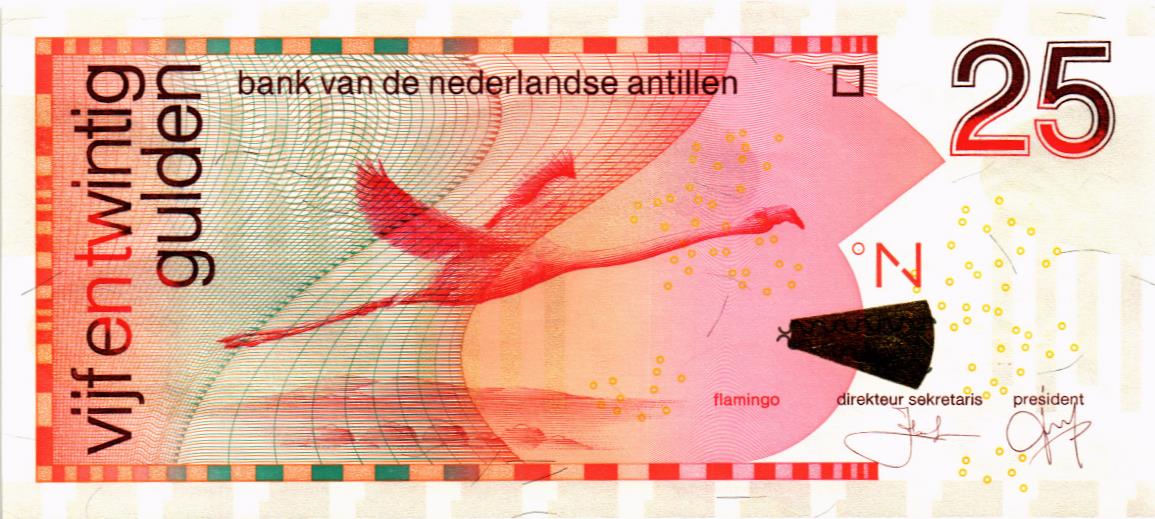 НИДЕРЛАНДСКИЕ АНТИЛЬСКИЕ ОСТРОВА 25 ГУЛЬДЕНОВ