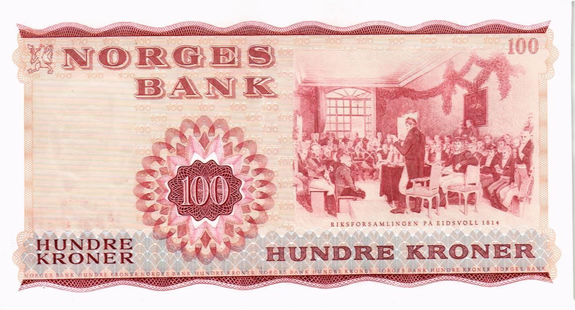 НОРВЕГИЯ 100 КРОН мини 2