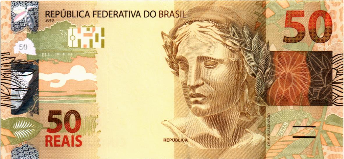 БРАЗИЛИЯ 50 РЕАЛ