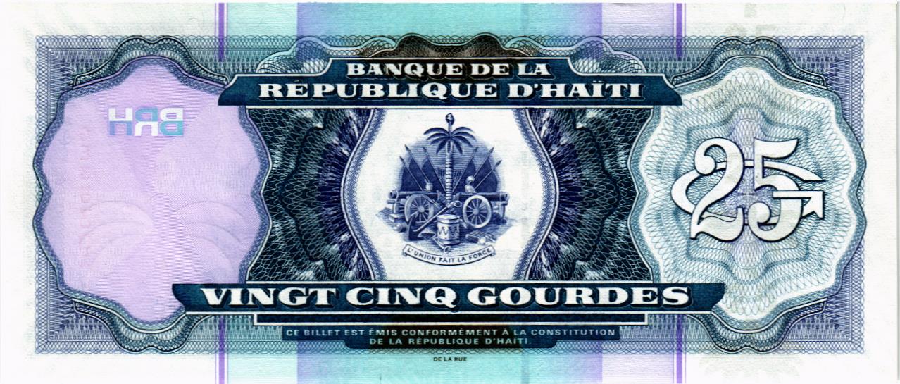 ГАИТИ 25 ГУРДОВ мини 2