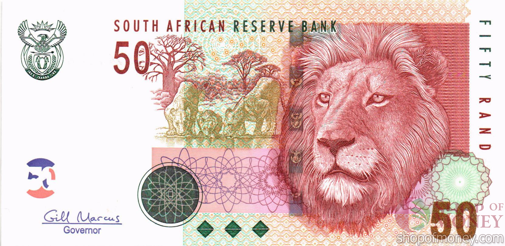 ЮАР 50 РАНД мини 1