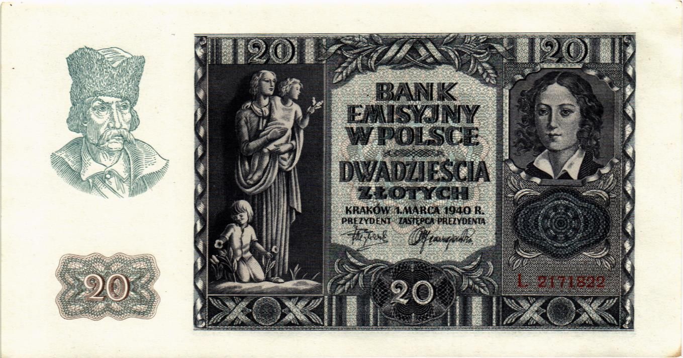 ПОЛЬША 20 ЗЛОТЫХ мини 1