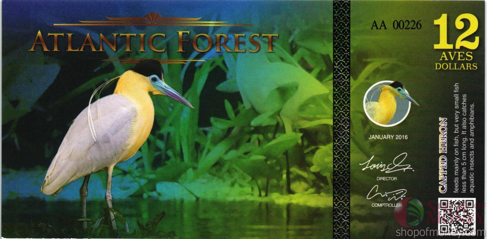 АТЛАНТИЧЕСКИЙ ЛЕС 12 ДОЛЛАРОВ мини 1