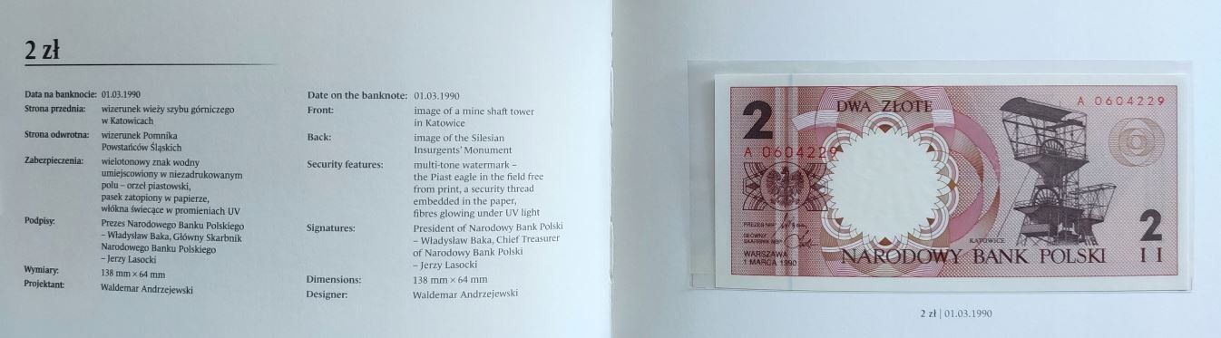 ПОЛЬША 1-2-5-10-20-50-100-200-500 ЗЛОТЫХ (9 БАНКНОТ) мини 4