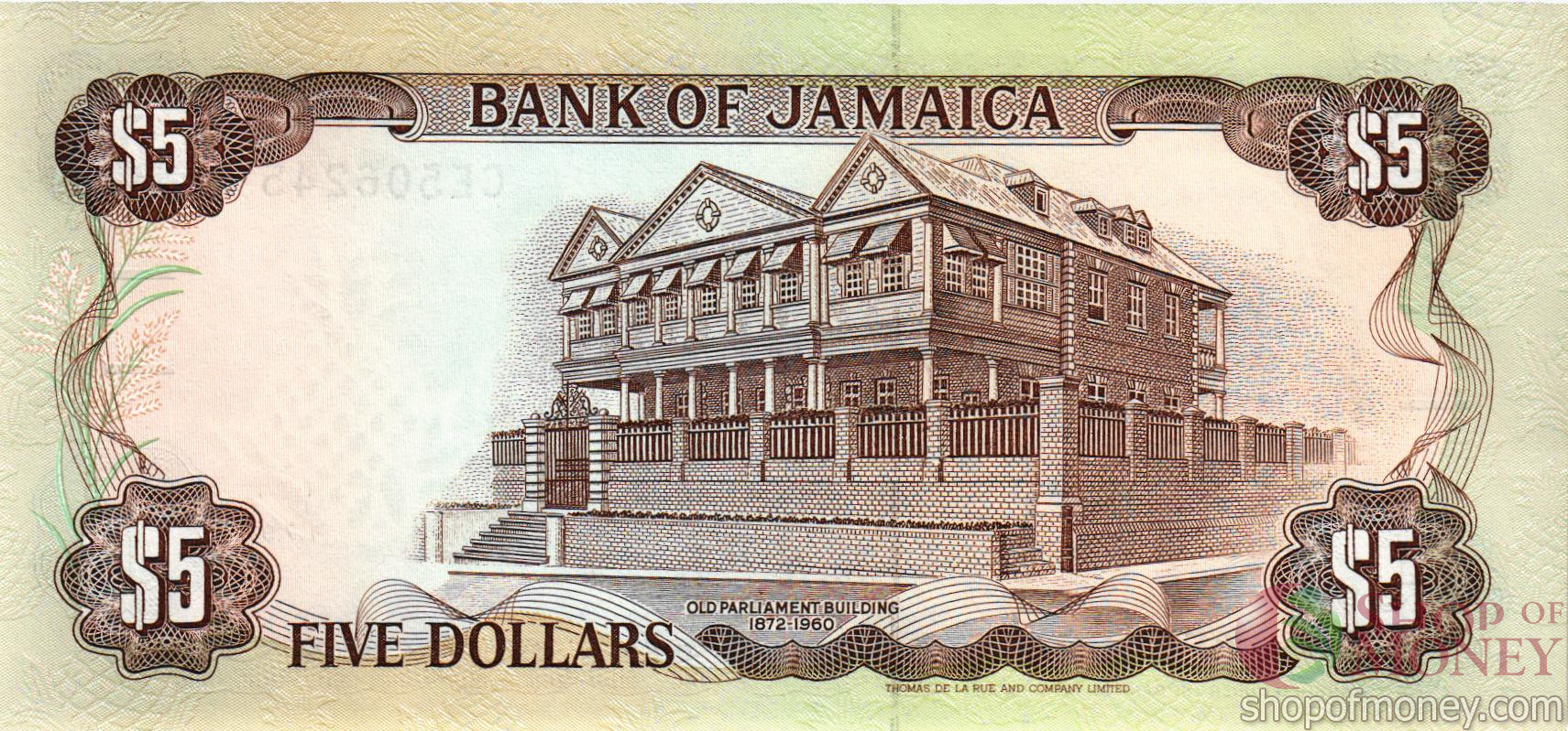 ЯМАЙКА 5 ДОЛЛАРОВ мини 2