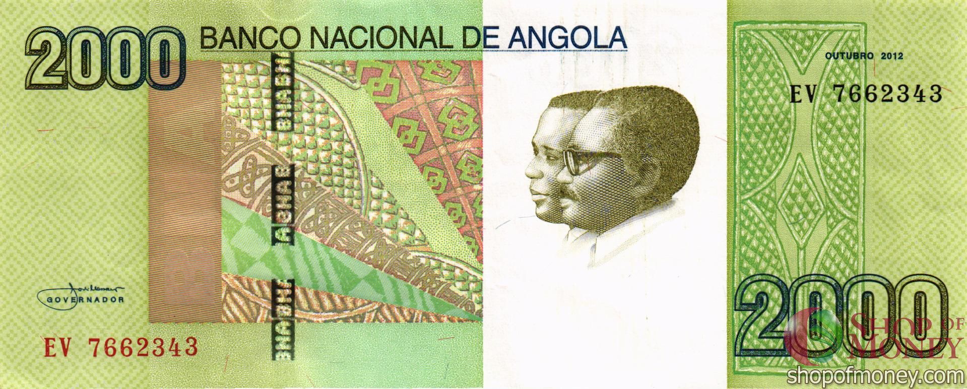АНГОЛА 2000 КВАНЗА мини 1