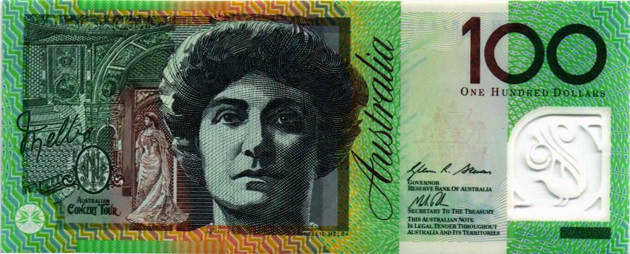 АВСТРАЛИЯ 100 ДОЛЛАРОВ мини 1