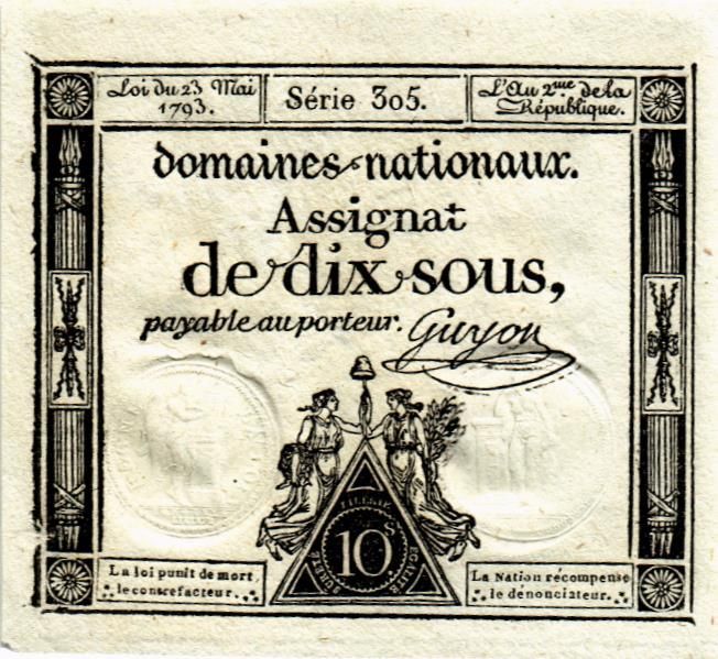 ФРАНЦИЯ 10 СОЛЬ мини 1