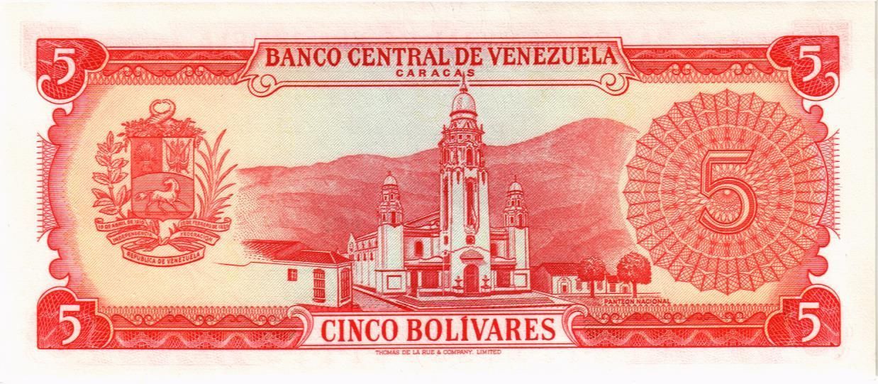 ВЕНЕСУЭЛА 5 БОЛИВАР мини 2