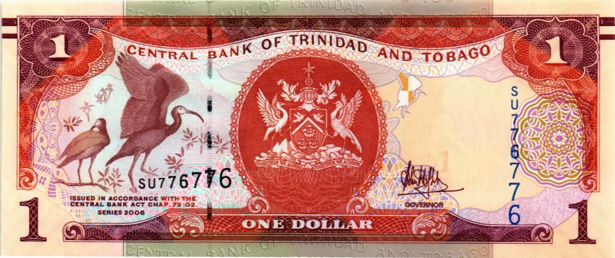 ТРИНИДАД И ТОБАГО 1 ДОЛЛАР #SU776776