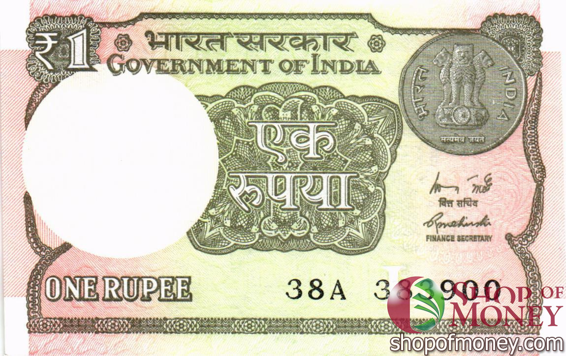 ИНДИЯ 1 РУПИЯ (-L-) мини 1
