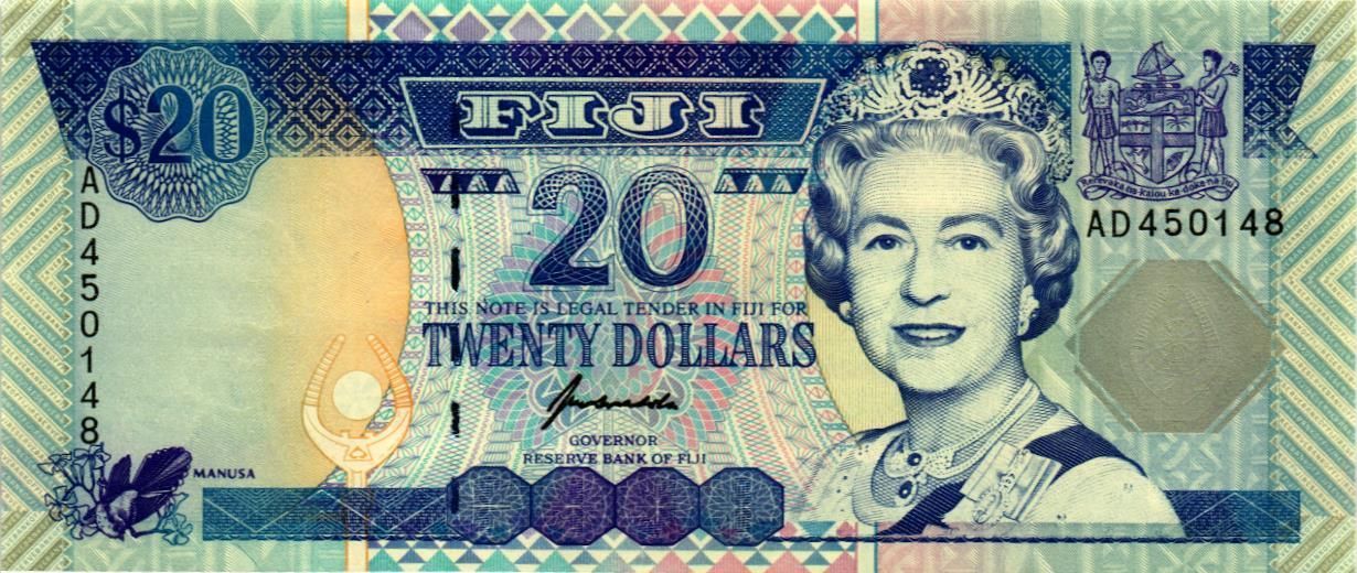 ФИДЖИ 20 ДОЛЛАРОВ мини 1