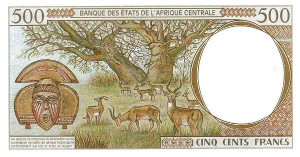 CAS - ЧАД 500 ФРАНКОВ (P) мини 2