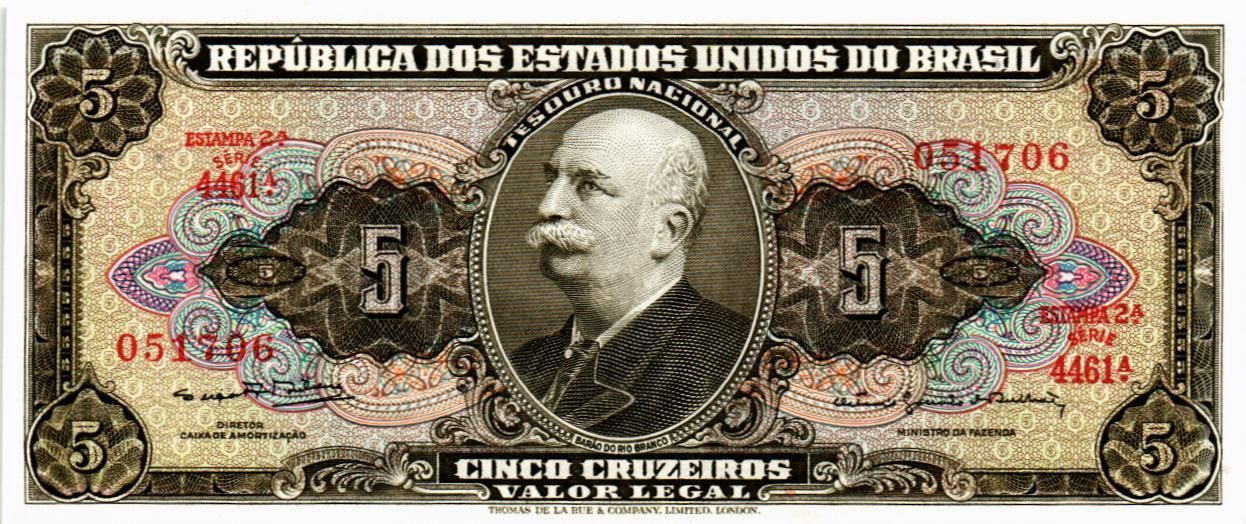 БРАЗИЛИЯ 5 КРУЗЕЙРО мини 1