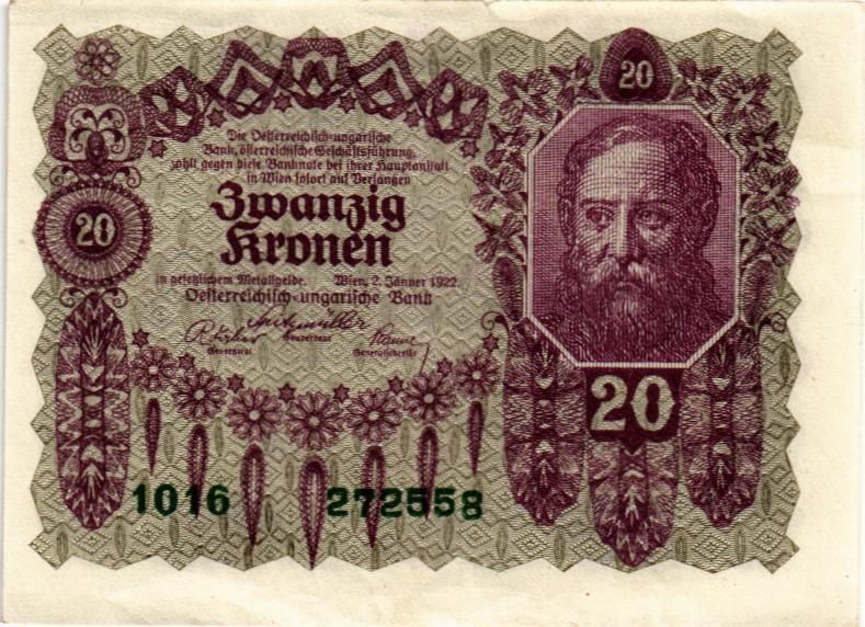 АВСТРИЯ 20 КРОН мини 1