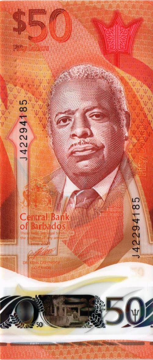 БАРБАДОС 50 ДОЛЛАРОВ мини 1