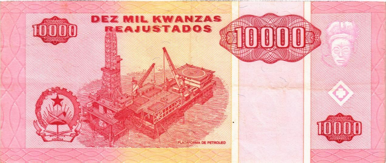 АНГОЛА 10000 КВАНЗА мини 2