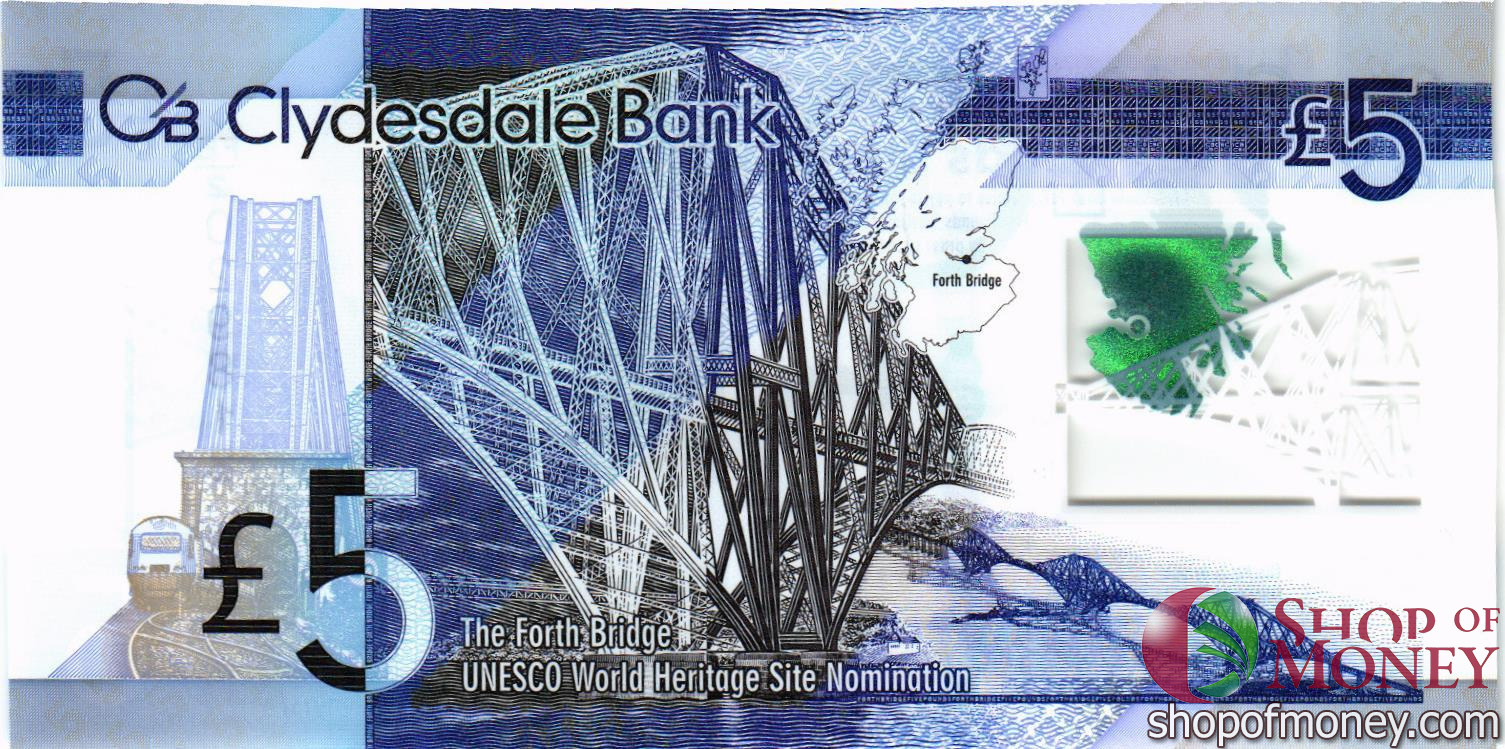 ШОТЛАНДИЯ 5 ФУНТОВ мини 2