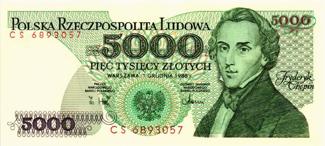 ПОЛЬША 5000 ЗЛОТЫХ мини 1