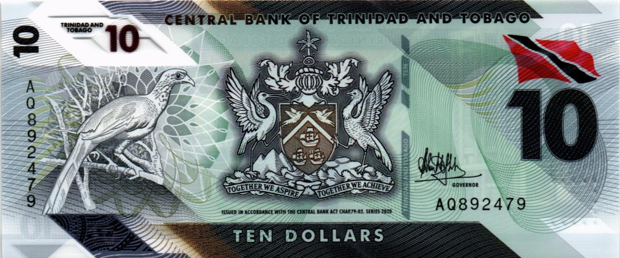 ТРИНИДАД И ТОБАГО 10 ДОЛЛАРОВ мини 1