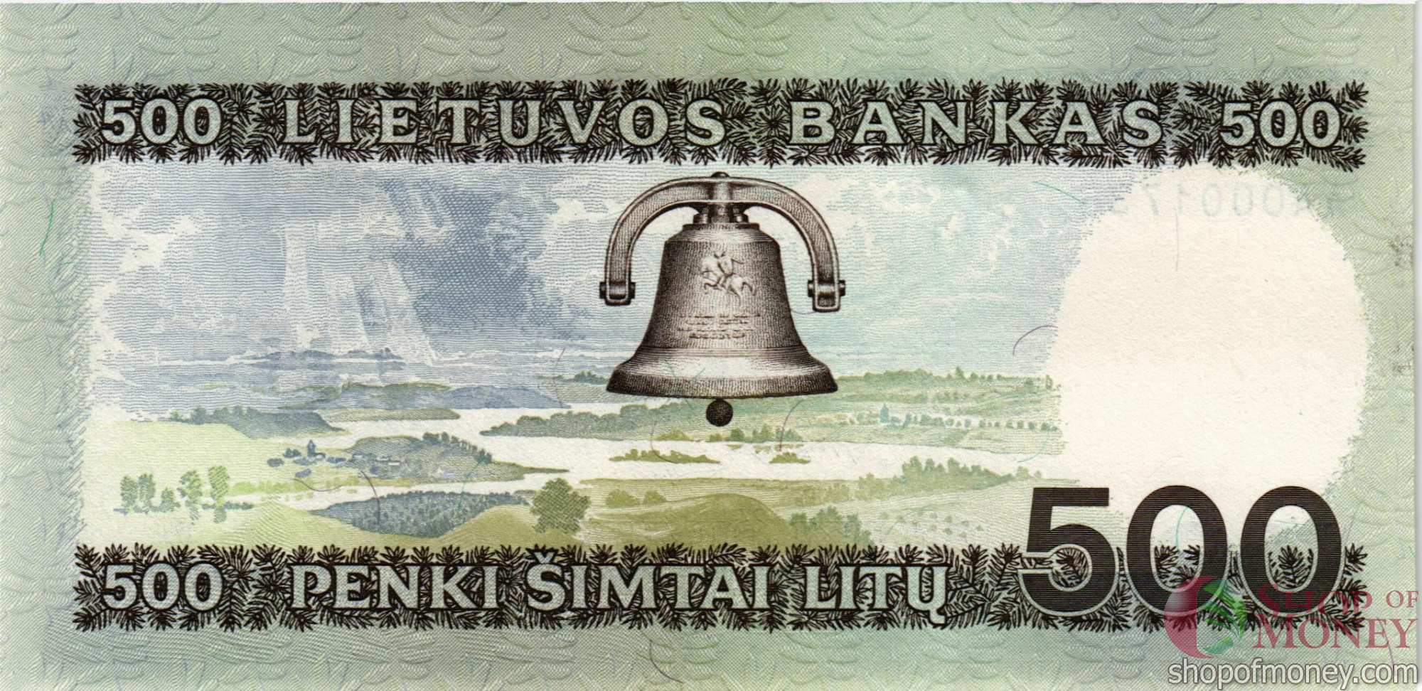 ЛИТВА 100 500 1000 ЛИТ мини 6