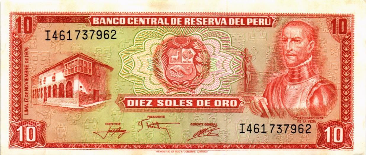 ПЕРУ 10 СОЛЕЙ