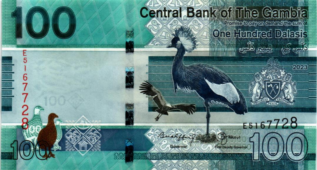ГАМБИЯ 100 ДАЛАСИ мини 1