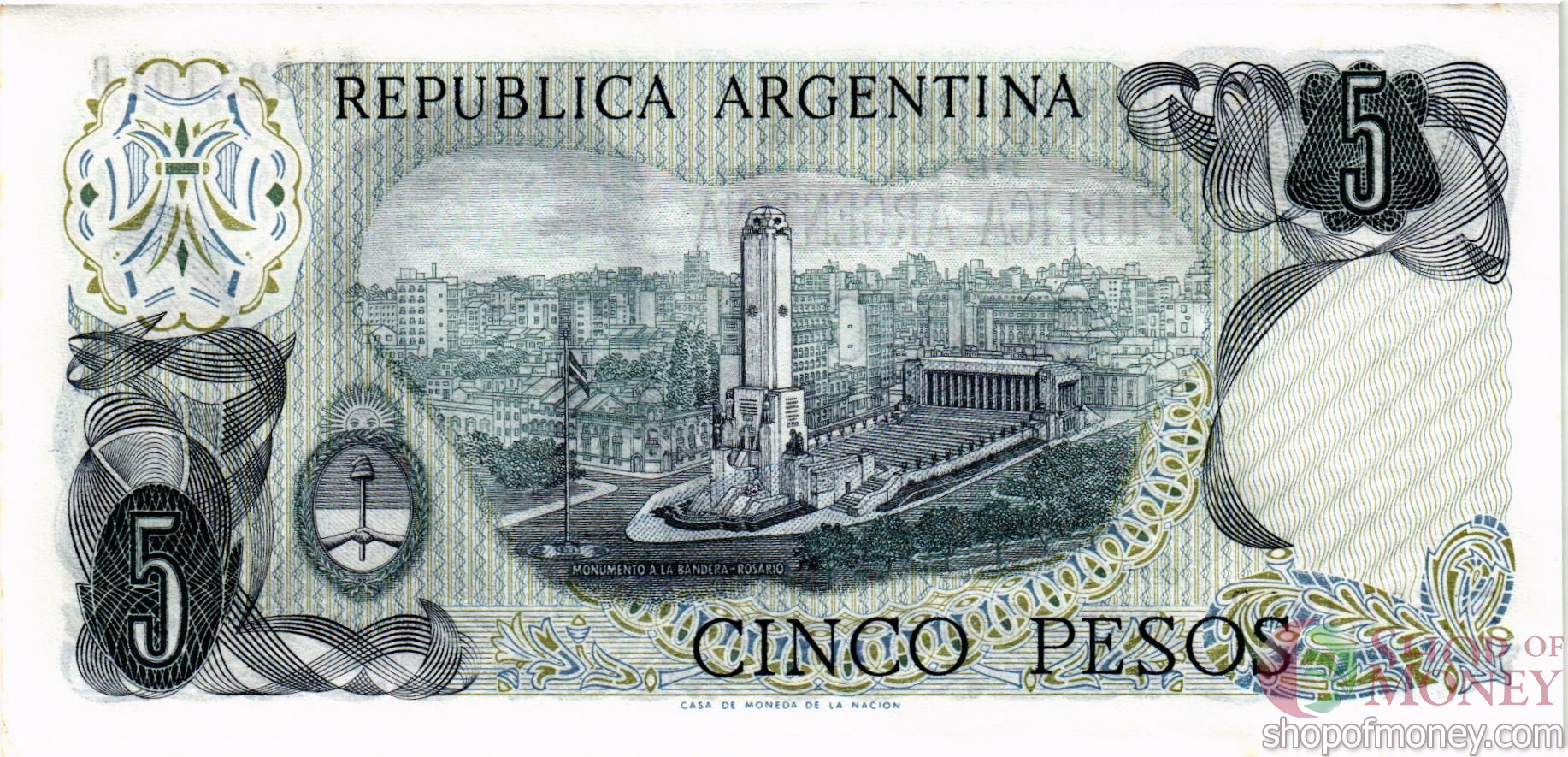 АРГЕНТИНА 5 ПЕСО мини 2
