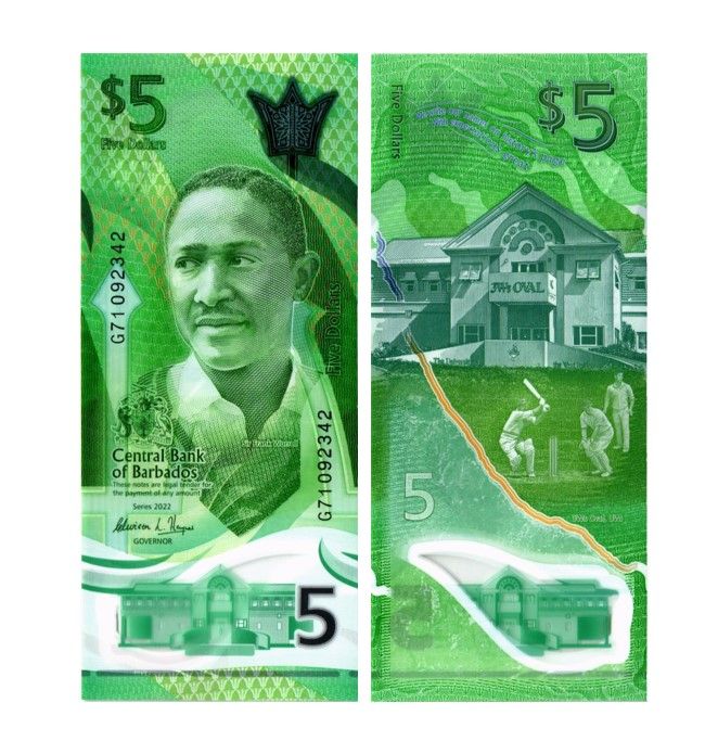 БАРБАДОС 2 5 10 20 50 100 ДОЛЛАРОВ мини 4