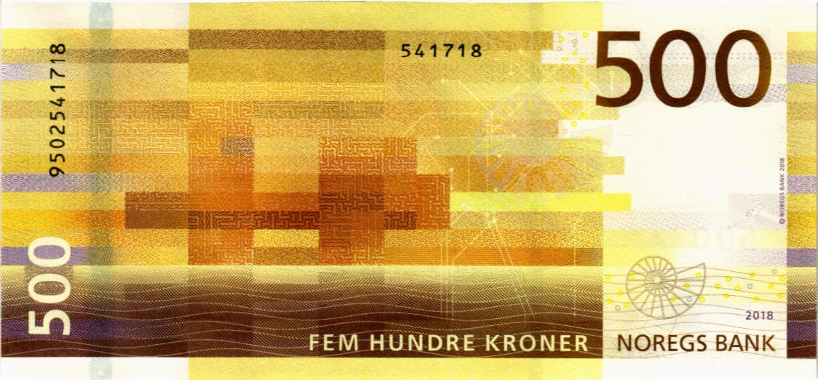 НОРВЕГИЯ 500 КРОН мини 2